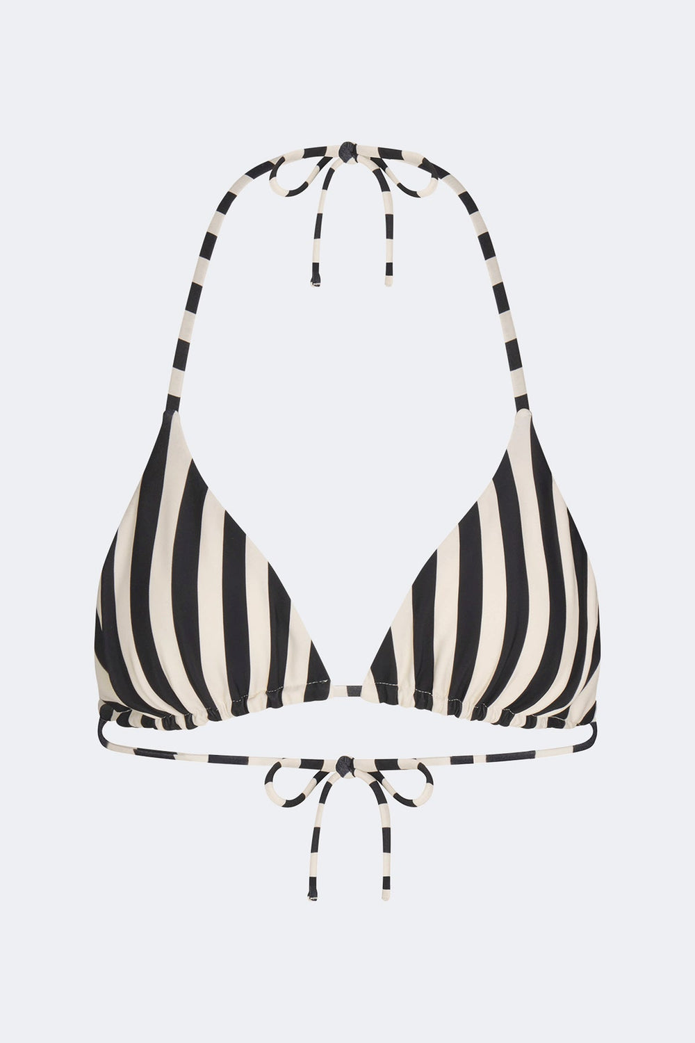 Bwai Bikini Top - Black/White Stripe