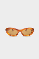 SM X DELARGE MIRAGE SUNGLASSES - HAVANA