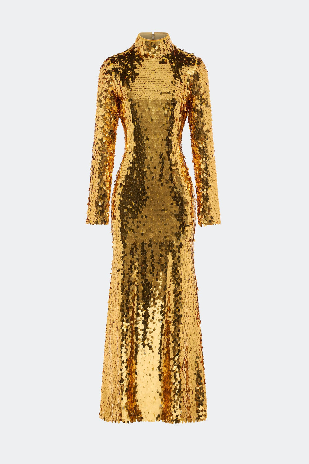 Sculpty Sequin Dress - STAR GOLD