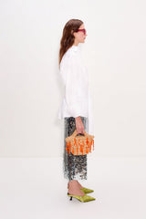 Mia Sequin Skirt - Satelitte Silver