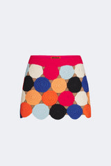 Beep Beep Mini Skirt - Confetti