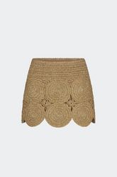 Beep Beep Mini Skirt - STAR GOLD