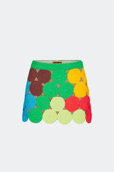 Beep Beep Mini Skirt - ISLAND MULTI