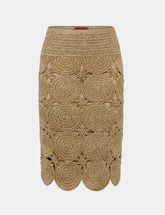 Beep Beep Midi Skirt - Star Gold