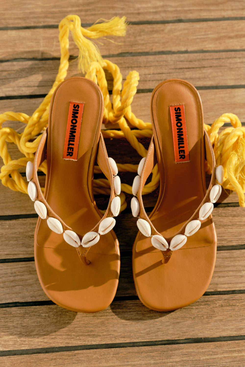 Soleil Wedge - Natural/Caramel