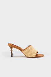 Playa Bamboo Heel - Natural