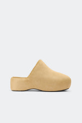 Bubble Clog - Tan Pony Hair