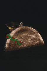 Beaded Lune Clutch - DIRTY MARTINI