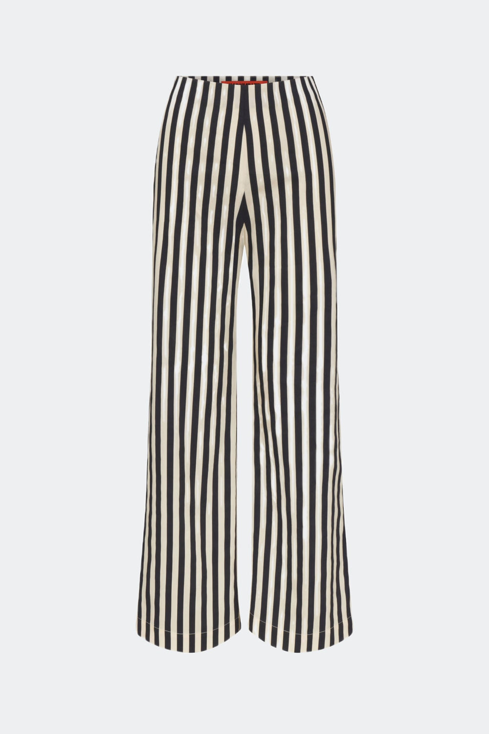 Pia Poplin Pant - BLACK/WHITE STRIPE
