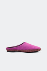 Riad Slipper - Fuchsia/Plum