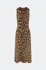 Simon Miller Knits By Axon Sleeveless Dress - CHEETAH