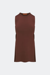 Knits By Canoga Top - CHOCO BROWN