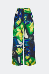 Bloo Crepe Pant - Large Abstract Floral