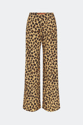 Pia Poplin Pant - CHEETAH