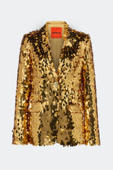 Leon Sequin Blazer - STAR GOLD
