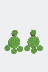 Simon Miller Raffia Deco Earring - Gummy Green