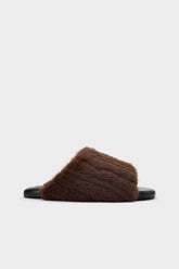 Furry Bubble Slide - CHOCOLATE