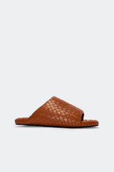Woven Bubble Slide - CHESTNUT