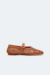 Knotted Riad Flat - Chestnut