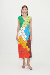 Muro Crochet Dress - ISLAND MULTI