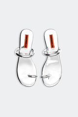 Pipe Sandal - Silver