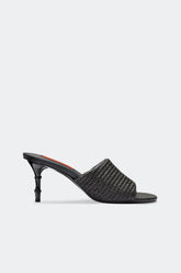 Playa Bamboo Heel - Black
