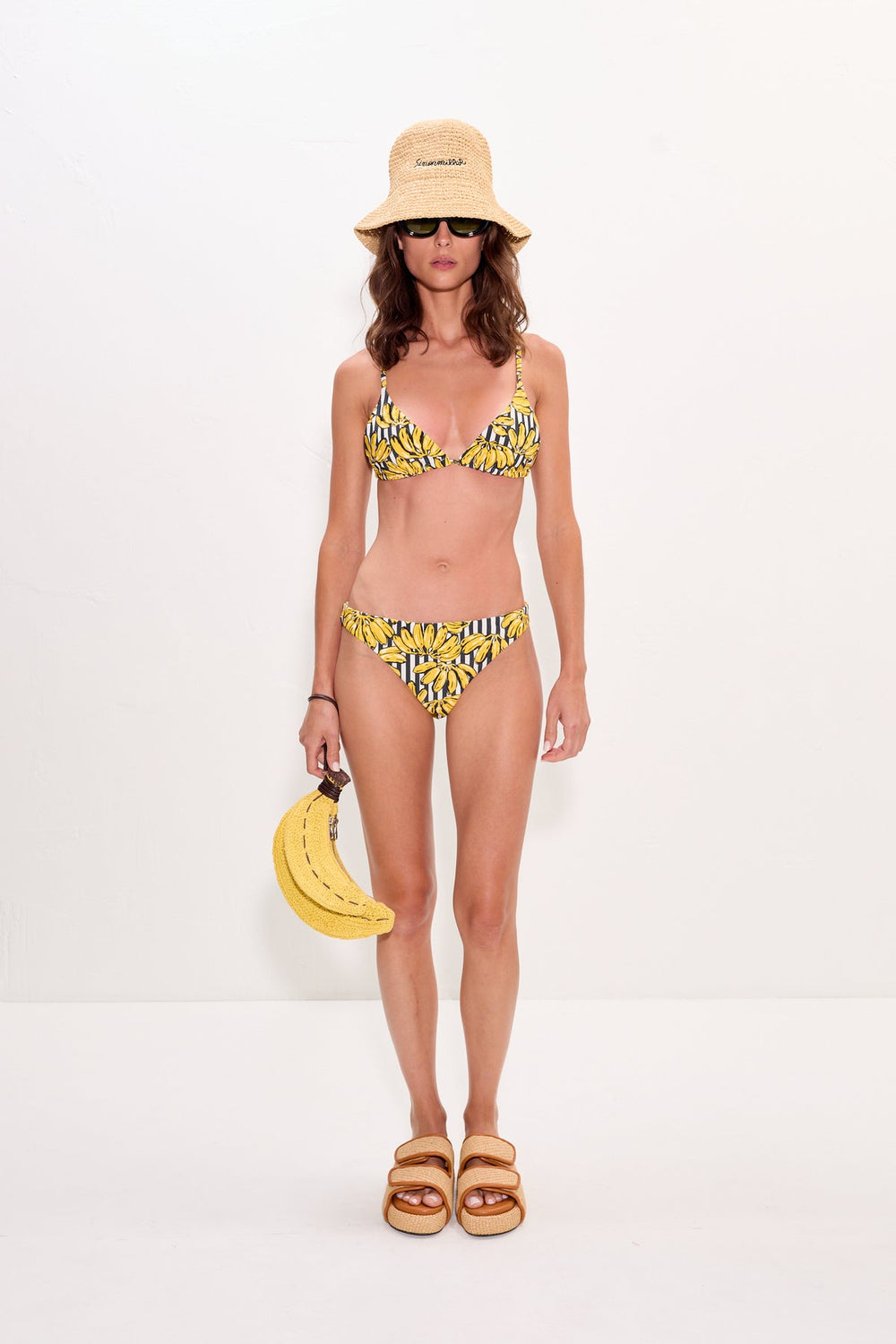 Bwai Bikini Top - Banana Stripe