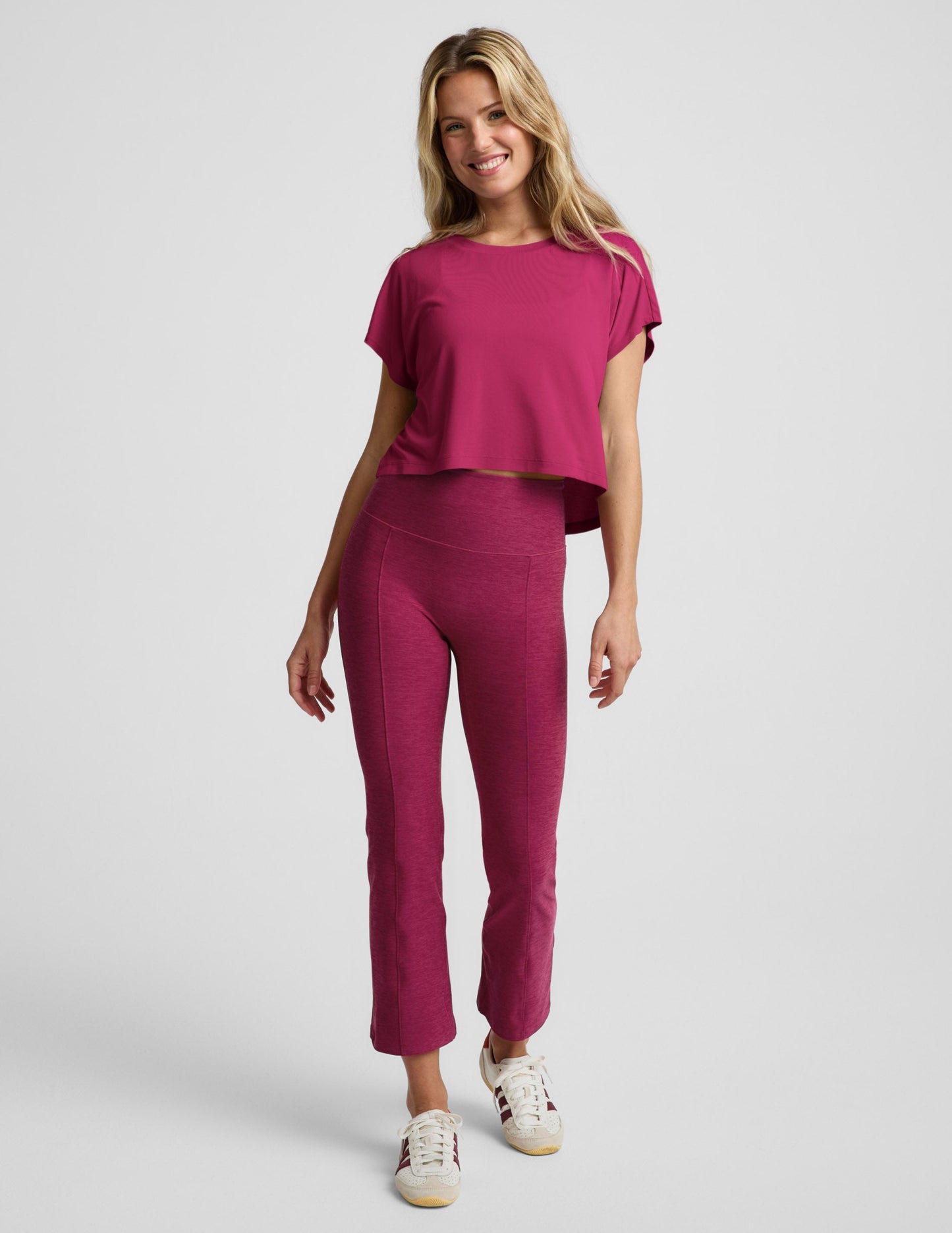 Beyond Yoga Studio Luxe Cropped Tee