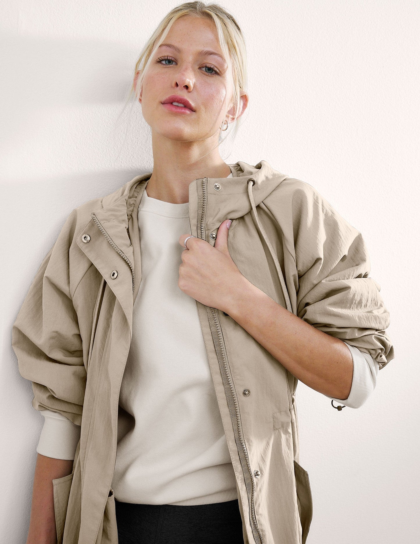 Beyond Yoga En Route Long Jacket