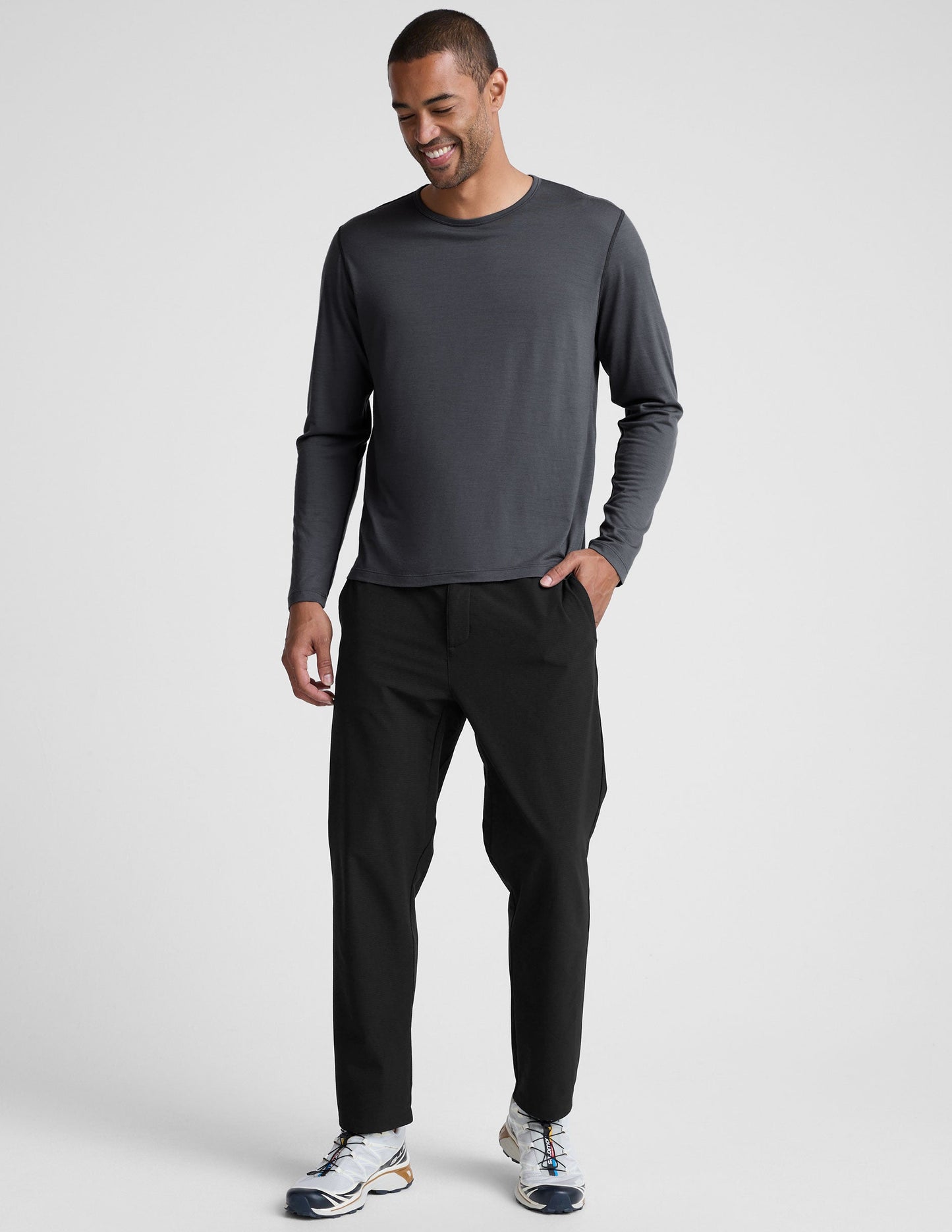 Beyond Yoga Warm Wick Merino Wool Long Sleeve Crew