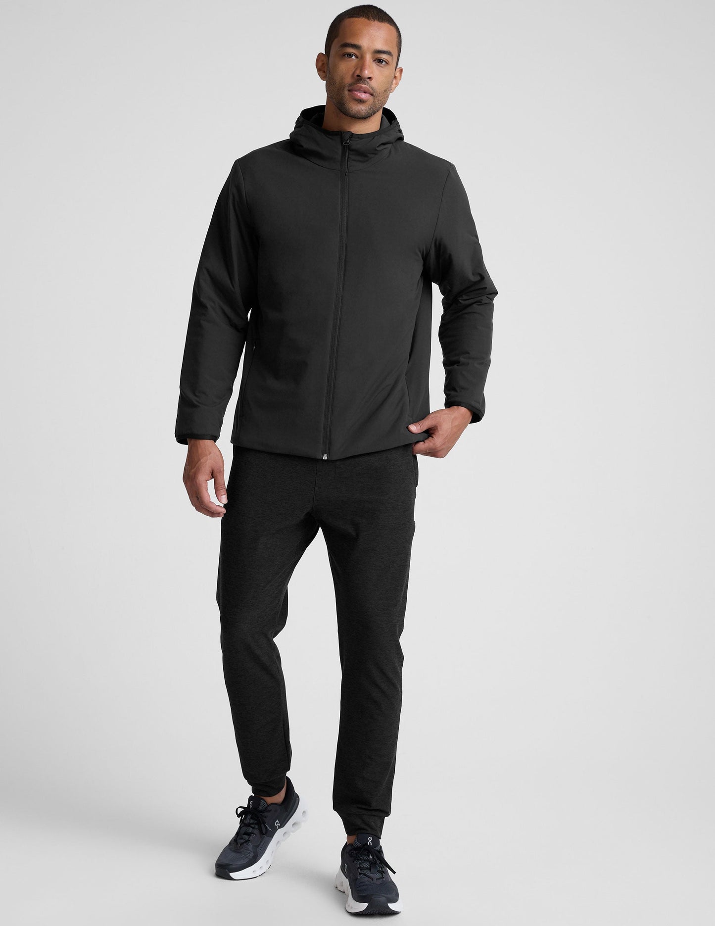 Beyond Yoga In Flight Insulated Men's Hooded Jacket