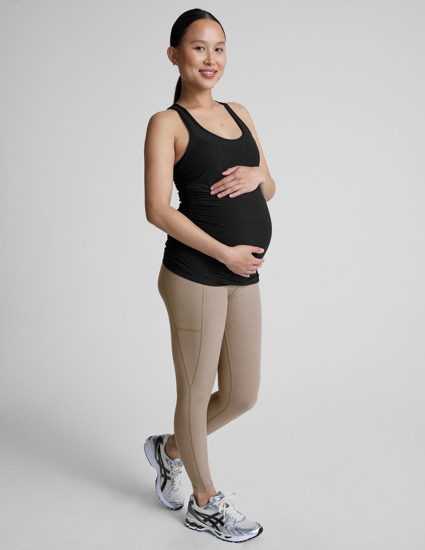 Beyond Yoga Featherweight Let it Grow Racerback Maternity Tank