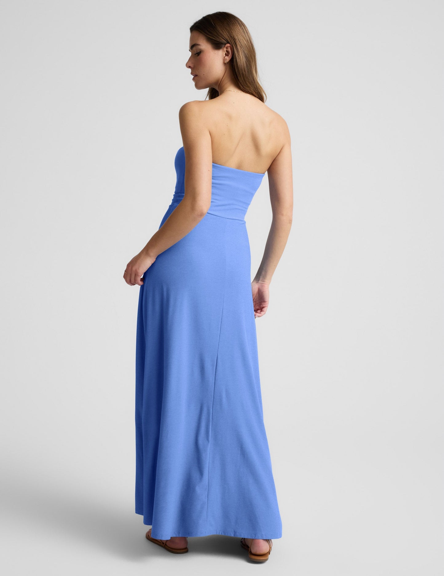 Beyond Yoga Featherweight Strapless Maxi Dress