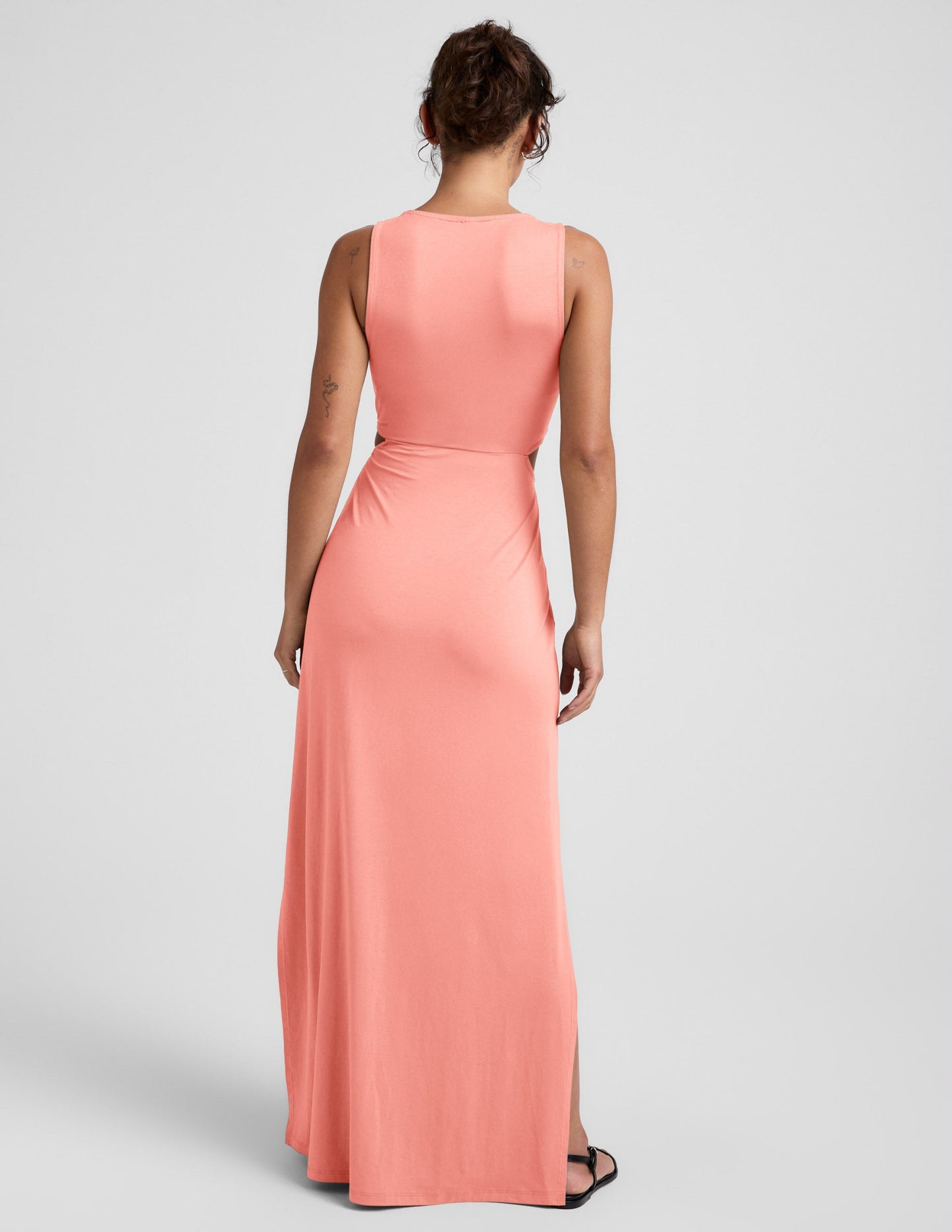 Beyond Yoga Maxi Around The World Front Twist Dress