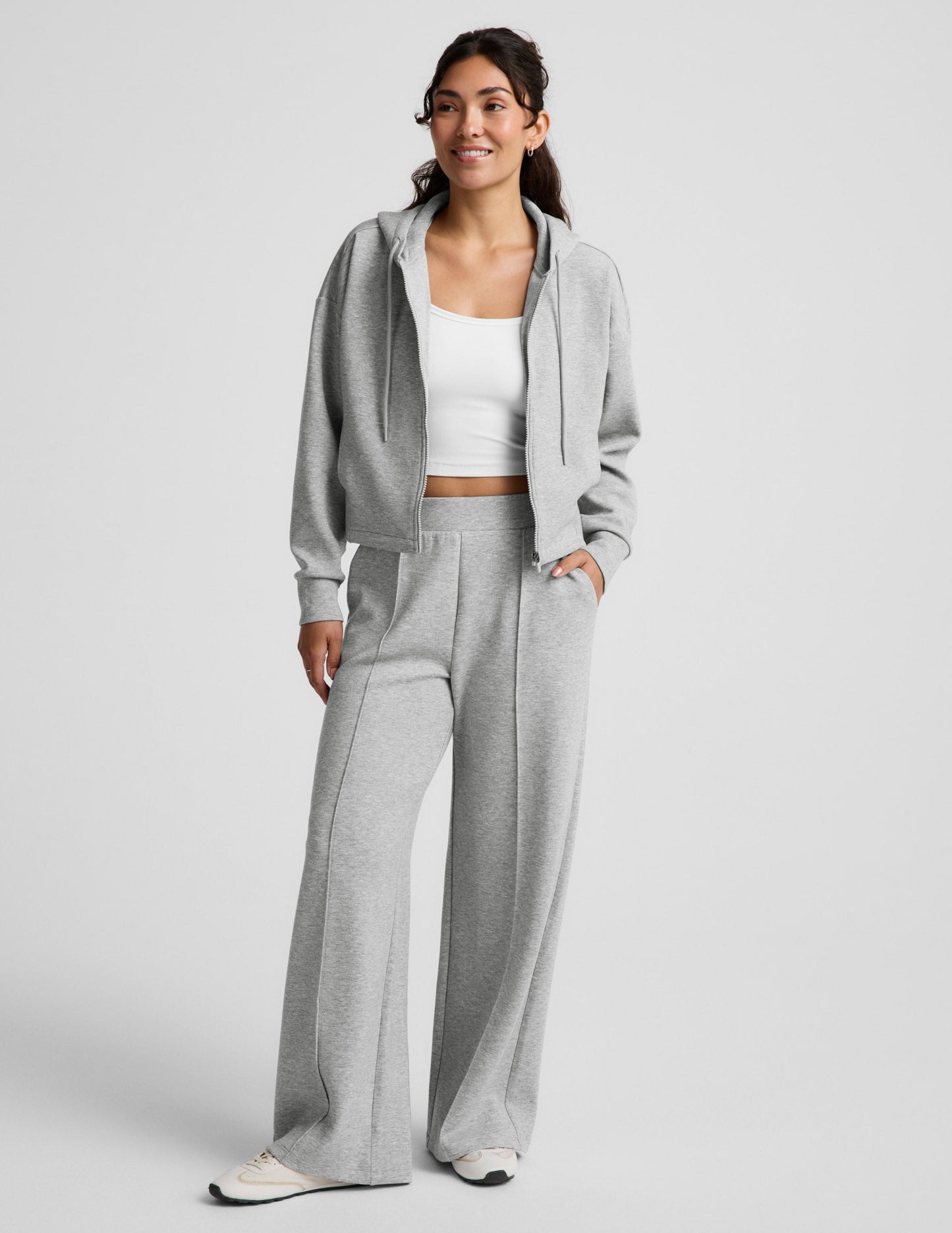 Beyond Yoga SoftSpring Full Zip Hooded Jacket