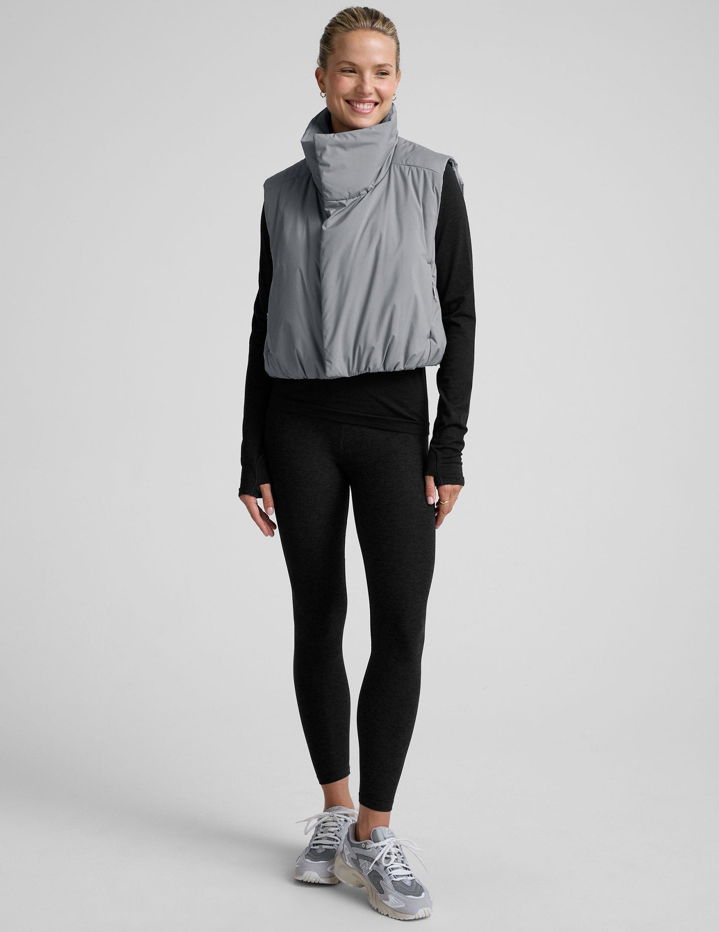 Beyond Yoga Warm Up Puffer Vest