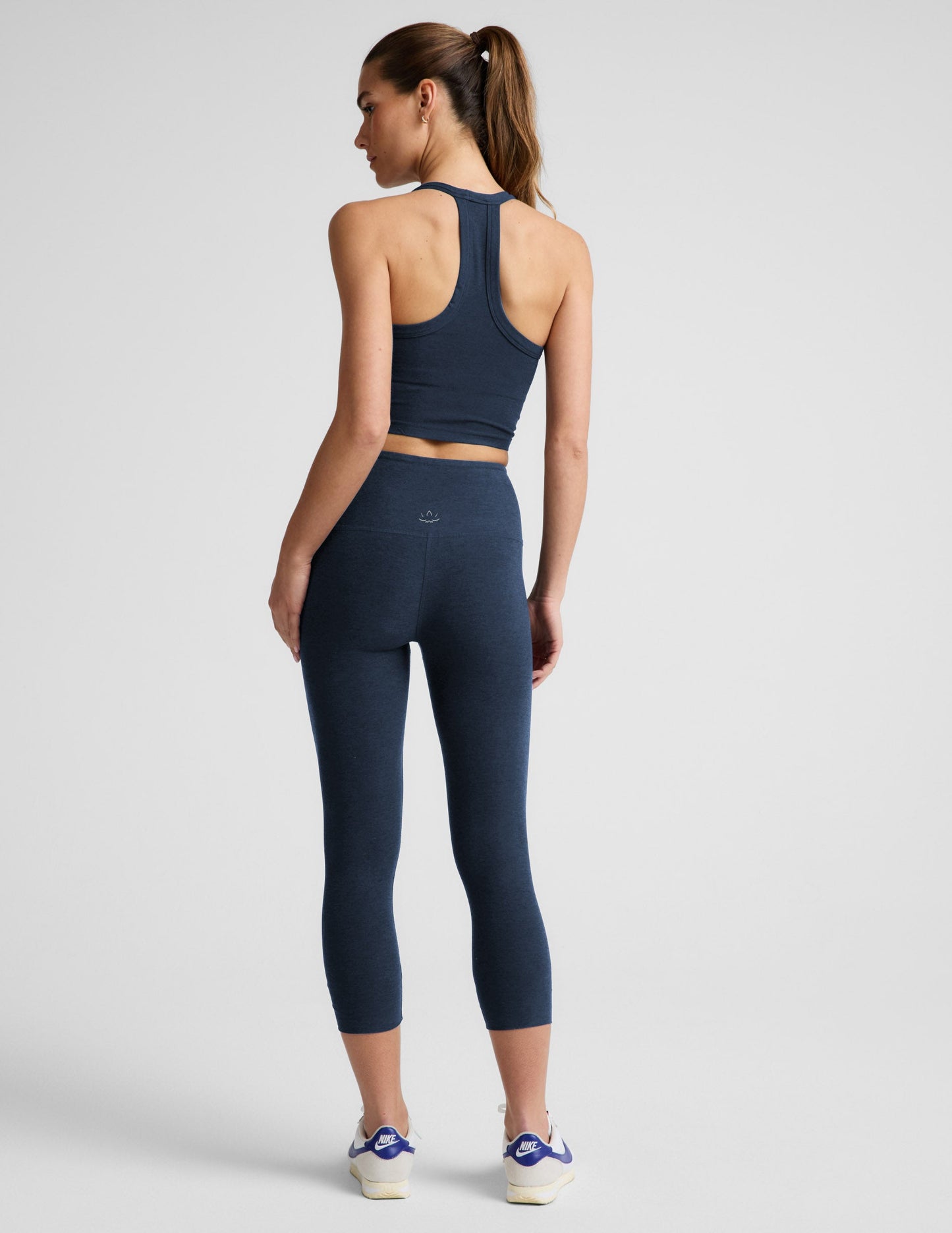 Beyond Yoga Women's Spacedye Legging - Nocturnal Navy