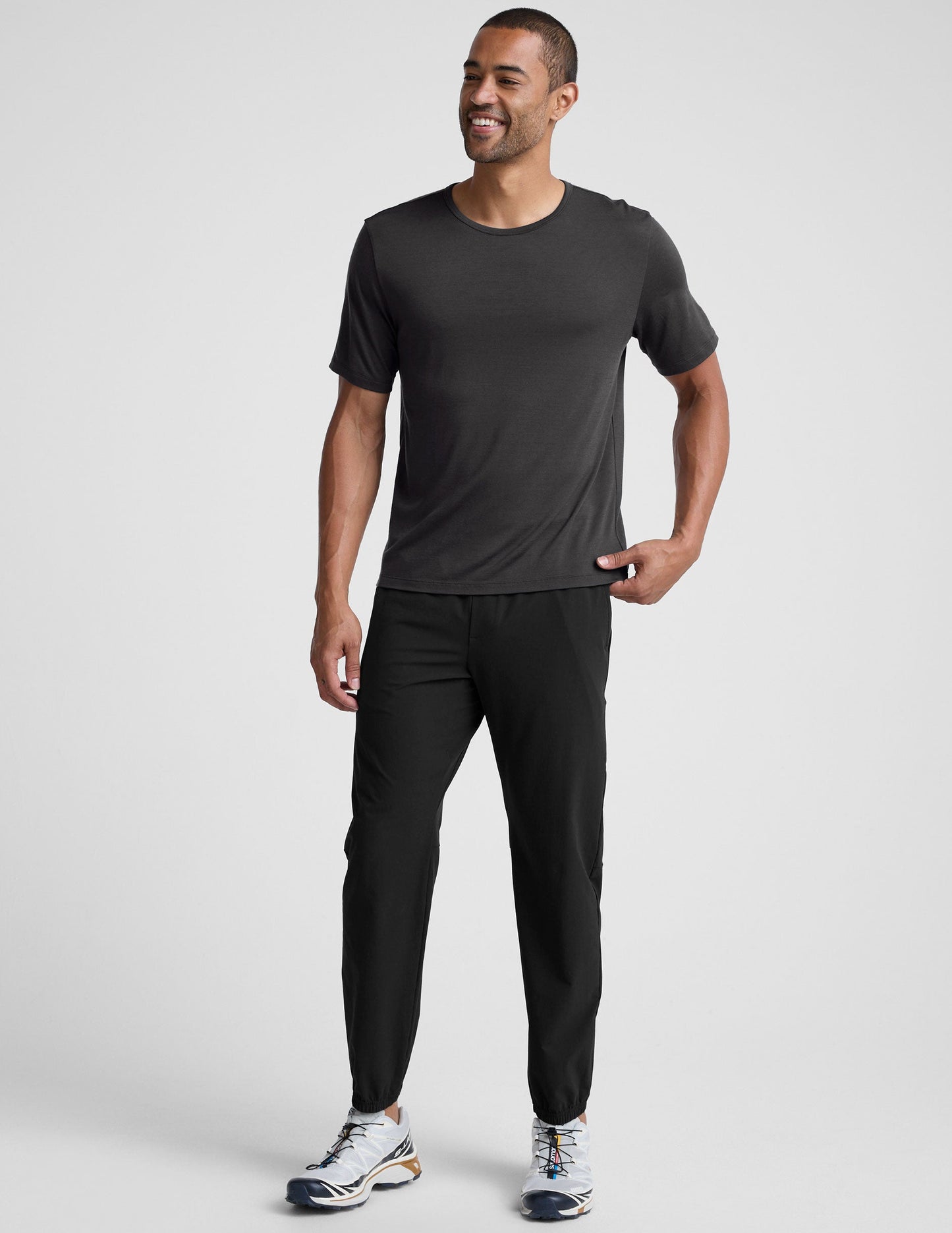 Beyond Yoga Warm Wick Merino Wool Short Sleeve Crew