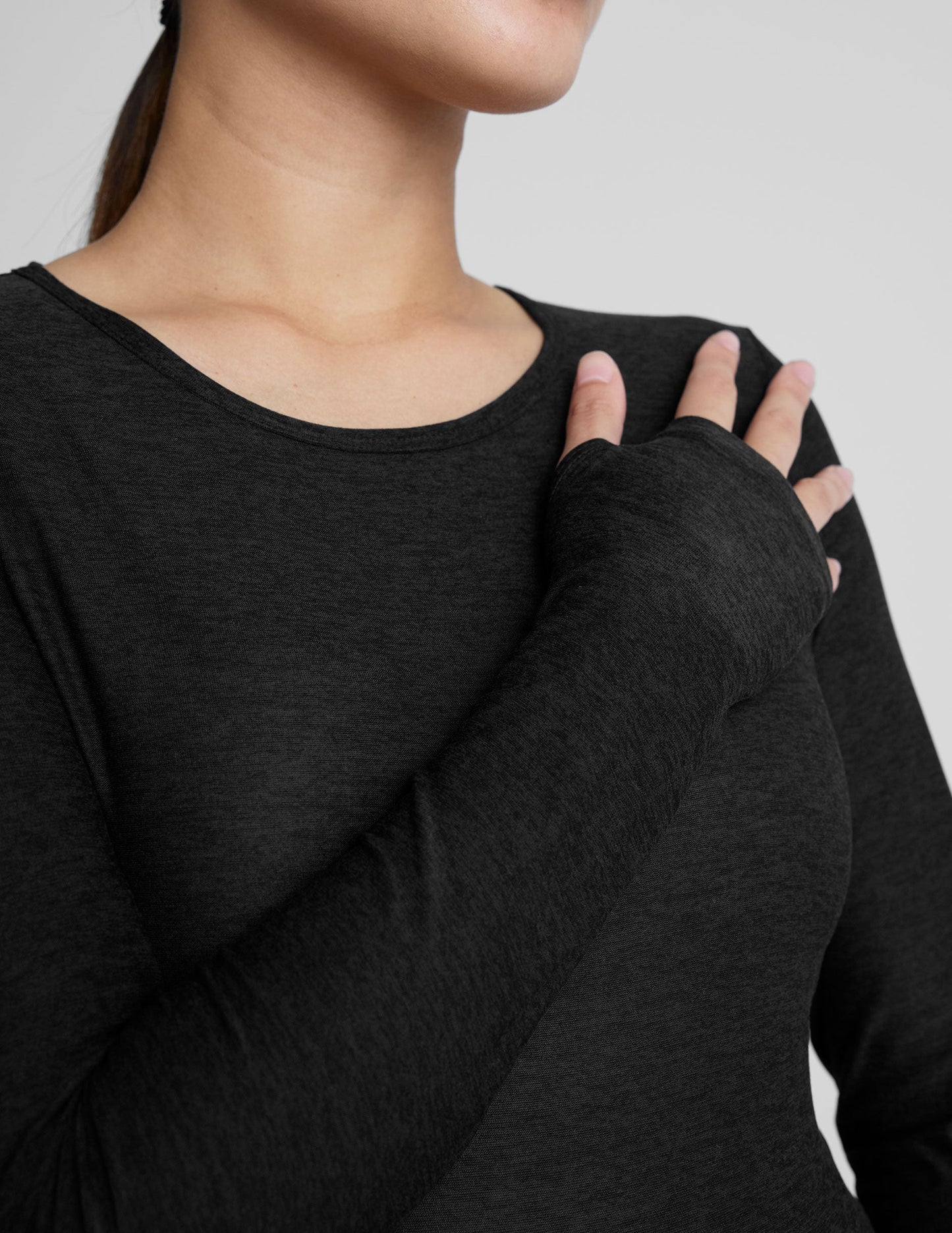 Beyond Yoga Featherweight Count On Me Maternity Crew Pullover