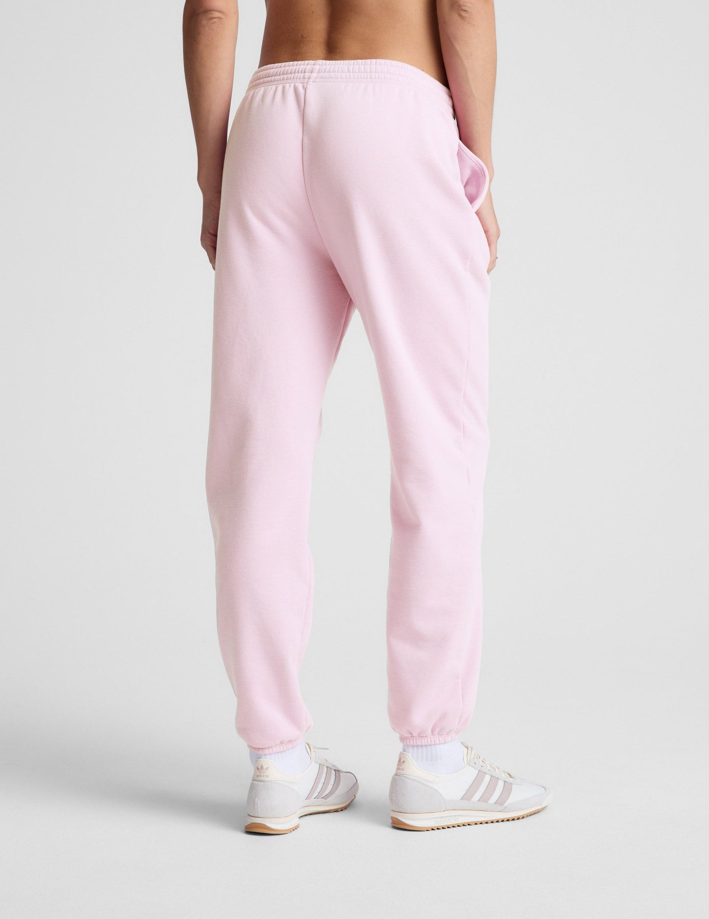 Beyond Yoga Relaxed Fit LuxeFleece Sweatpant - Frosty Pink