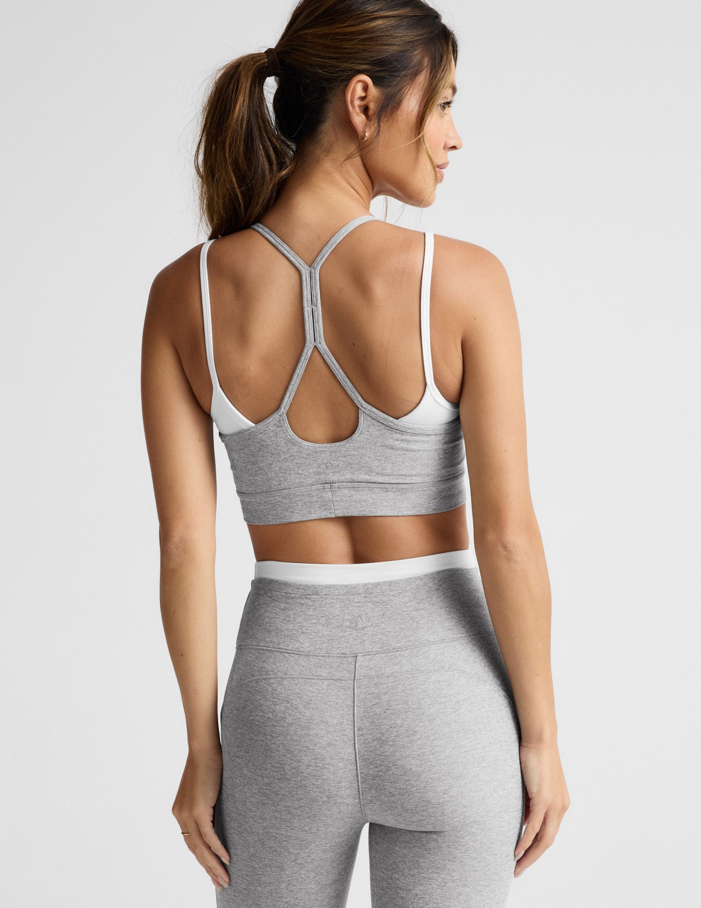 Beyond Yoga Spacedye Layered Long Line Bra