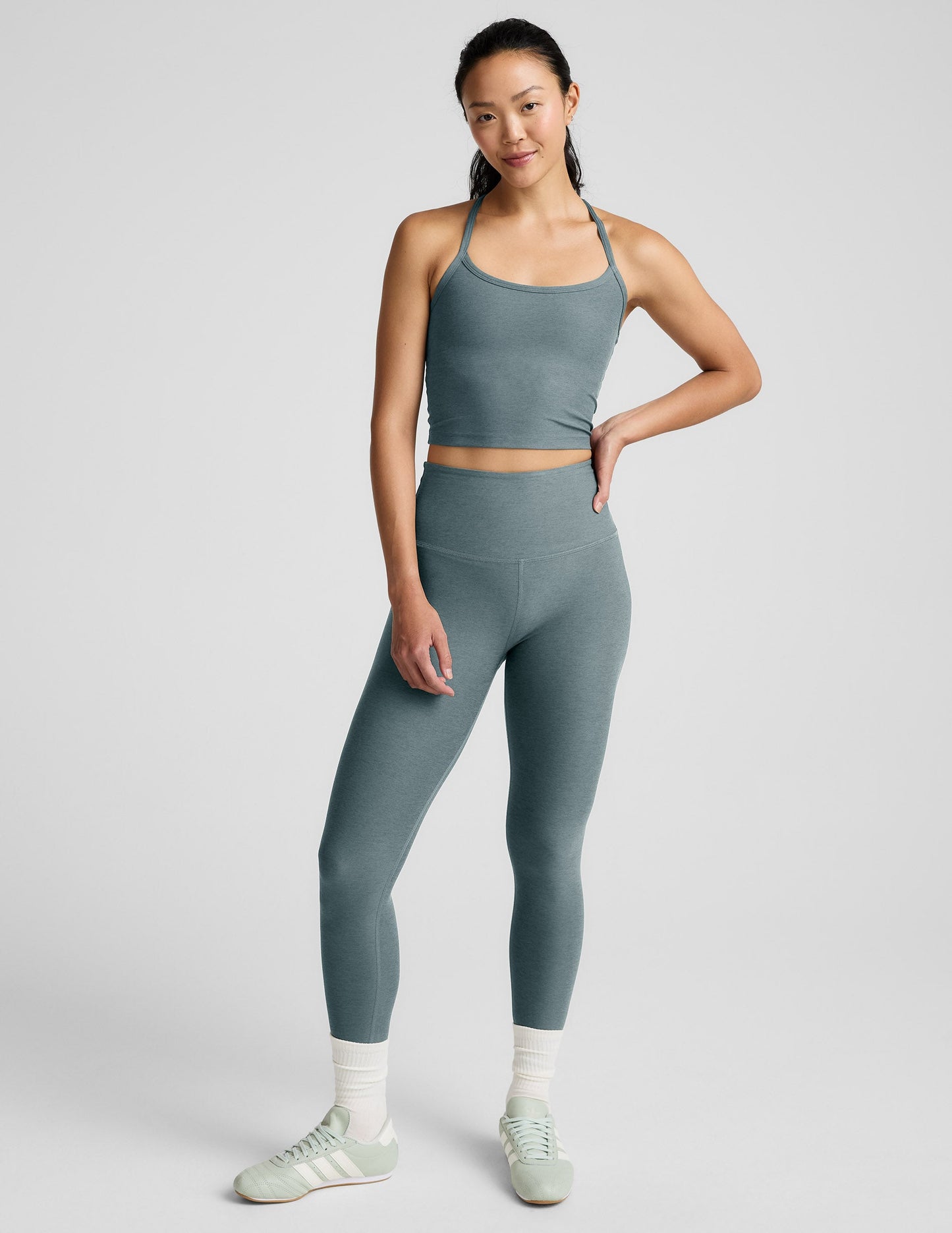 Beyond Yoga Spacedye Slim Racerback Cropped Tank