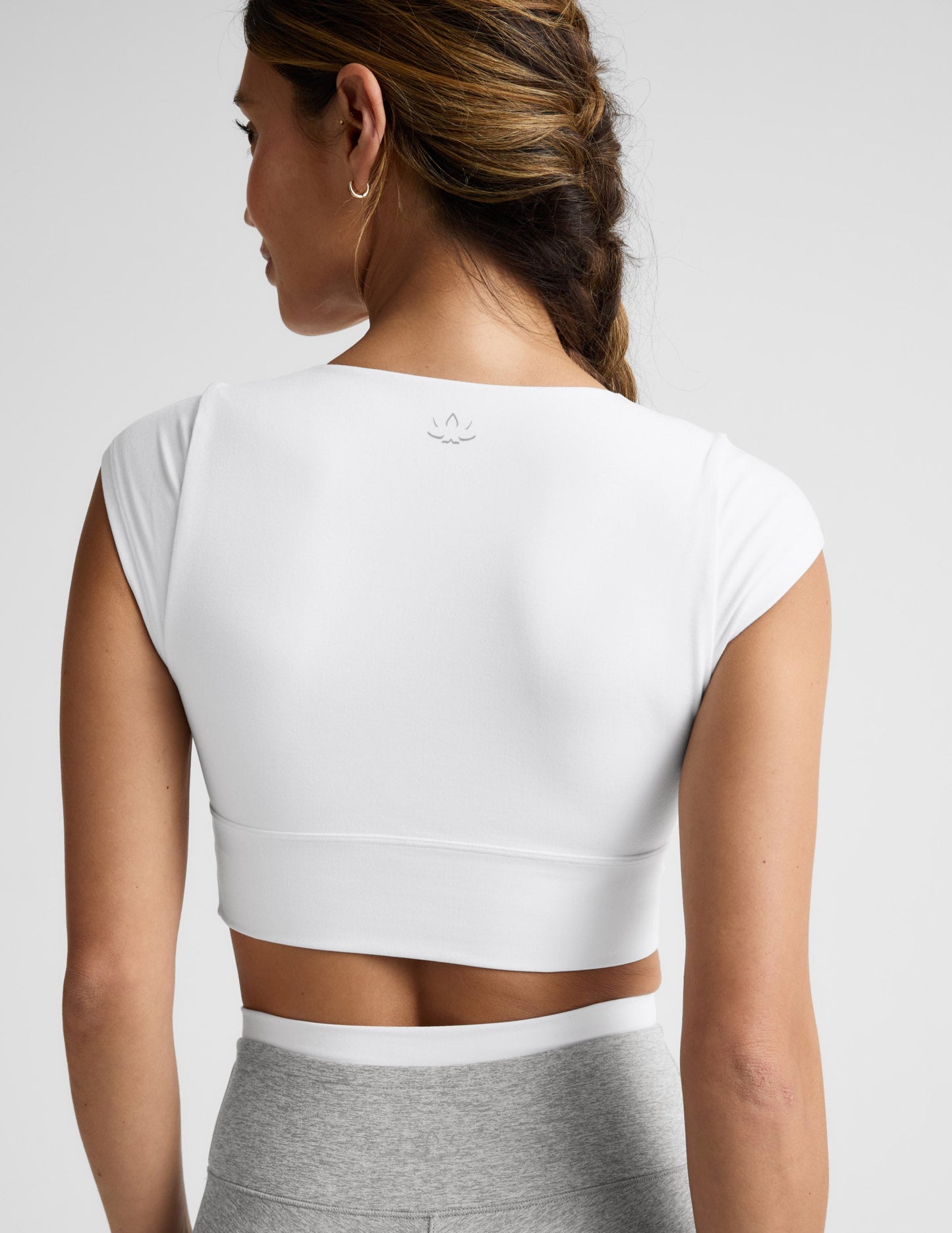 Beyond Yoga Spacedye Get It Twisted Cropped Tee