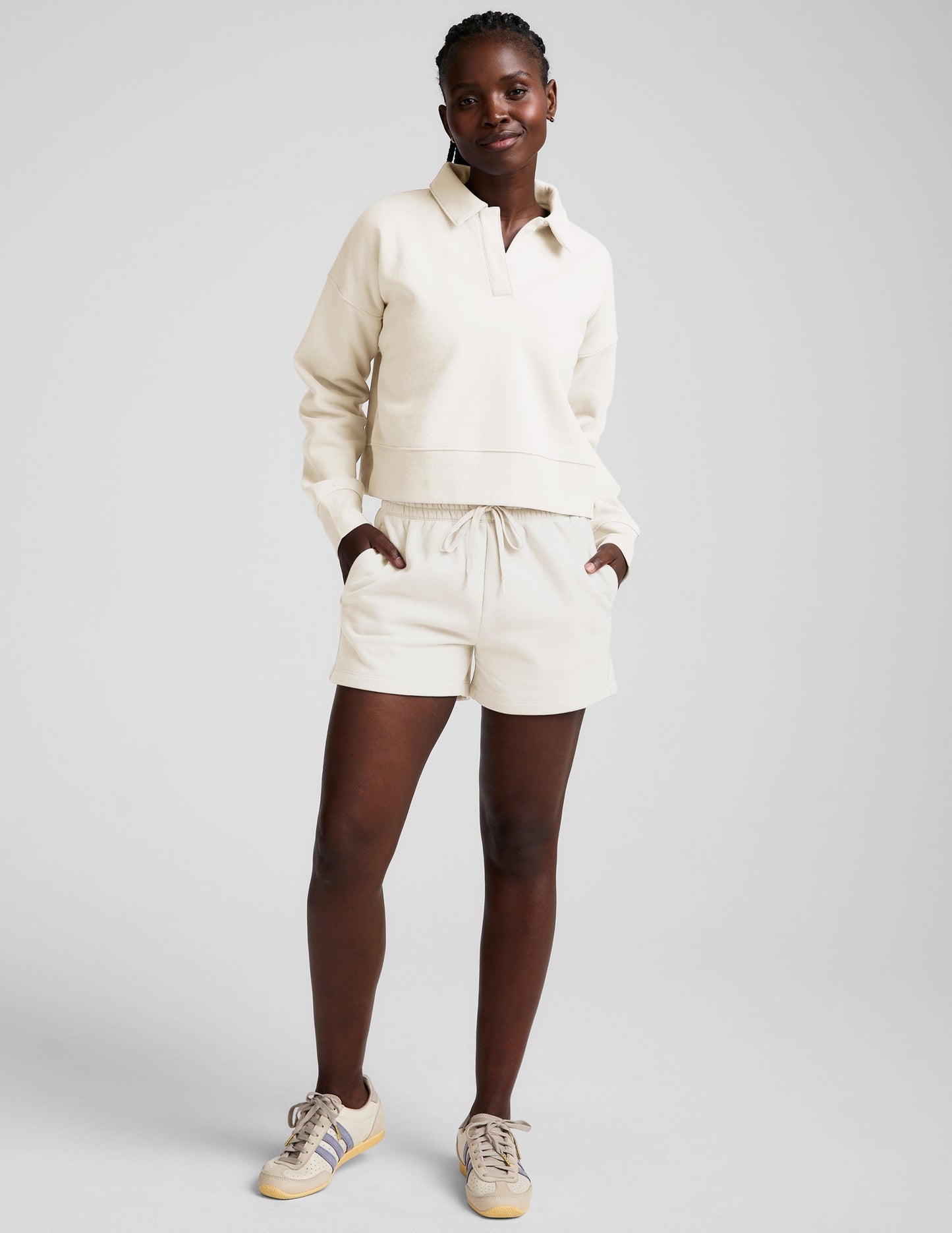 Beyond Yoga LuxeFleece Collared Sweatshirt