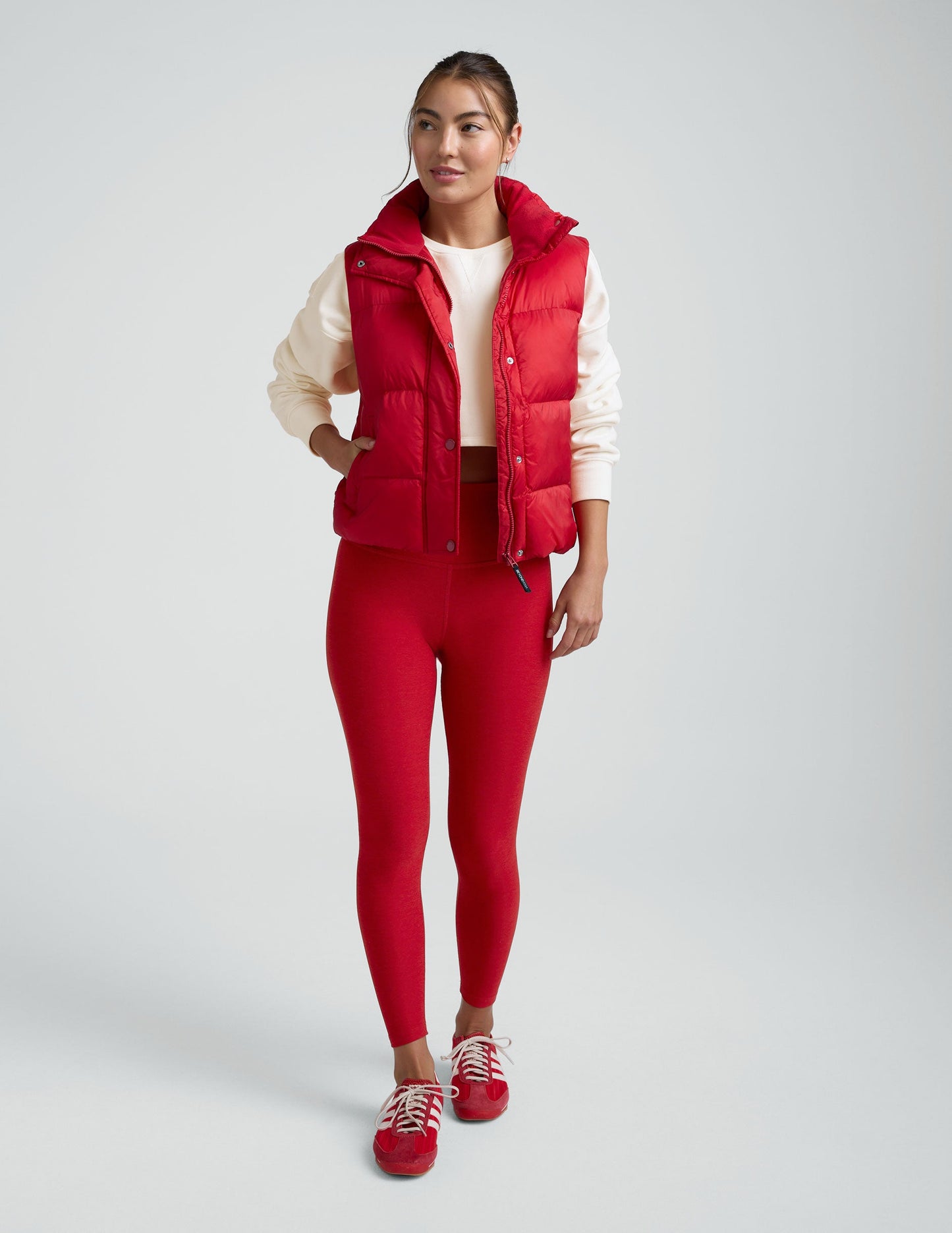 Beyond Yoga Big Cozy Puffer Vest