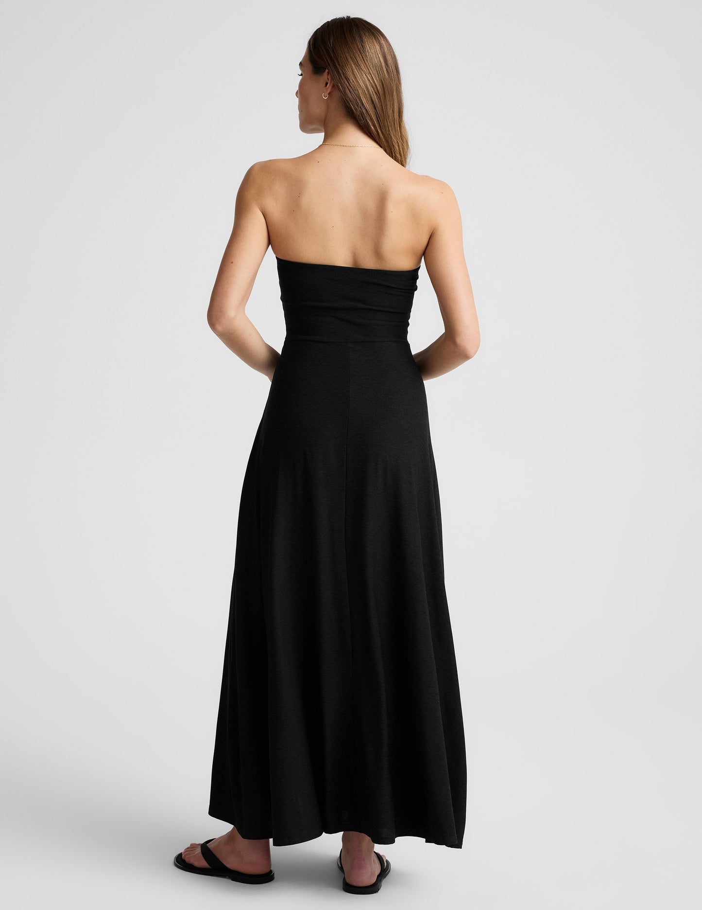 Beyond Yoga Featherweight Strapless Maxi Dress