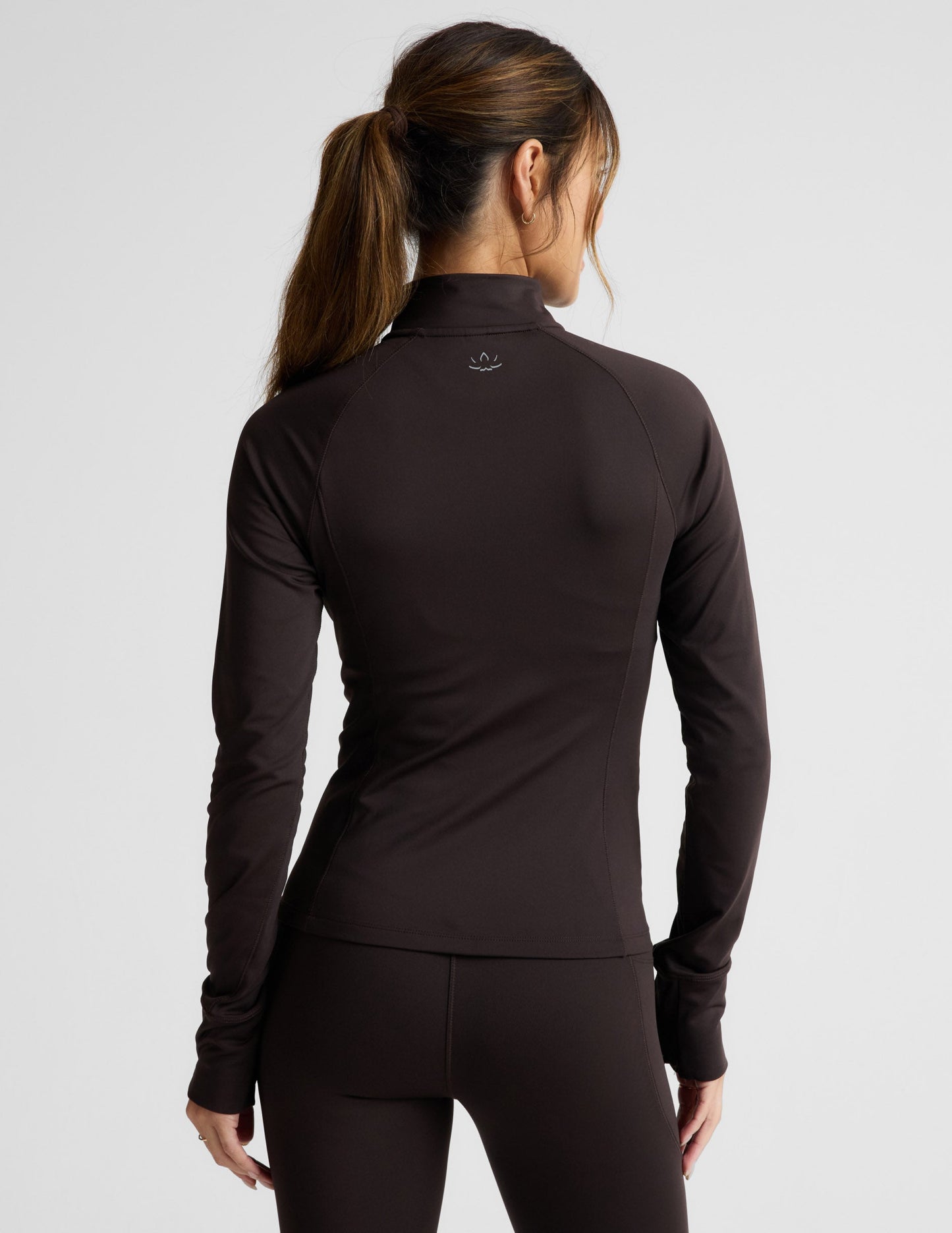Beyond Yoga Pacer Fleece-Backed 1/4 Zip Pullover