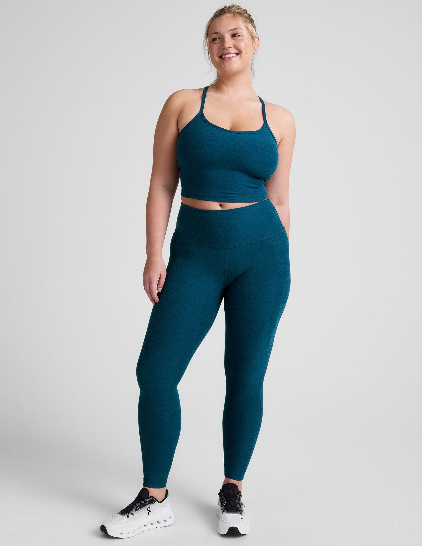 Beyond Yoga Spacedye Out Of Pocket High Waisted Midi Legging