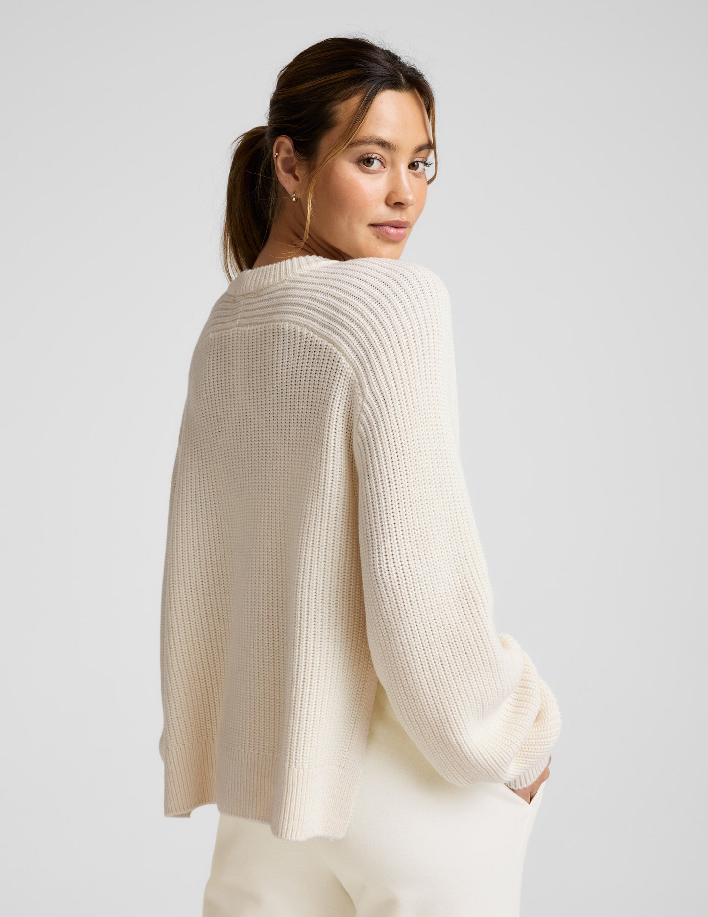 Beyond Yoga Ready For Anywhere Hi Lo Sweater