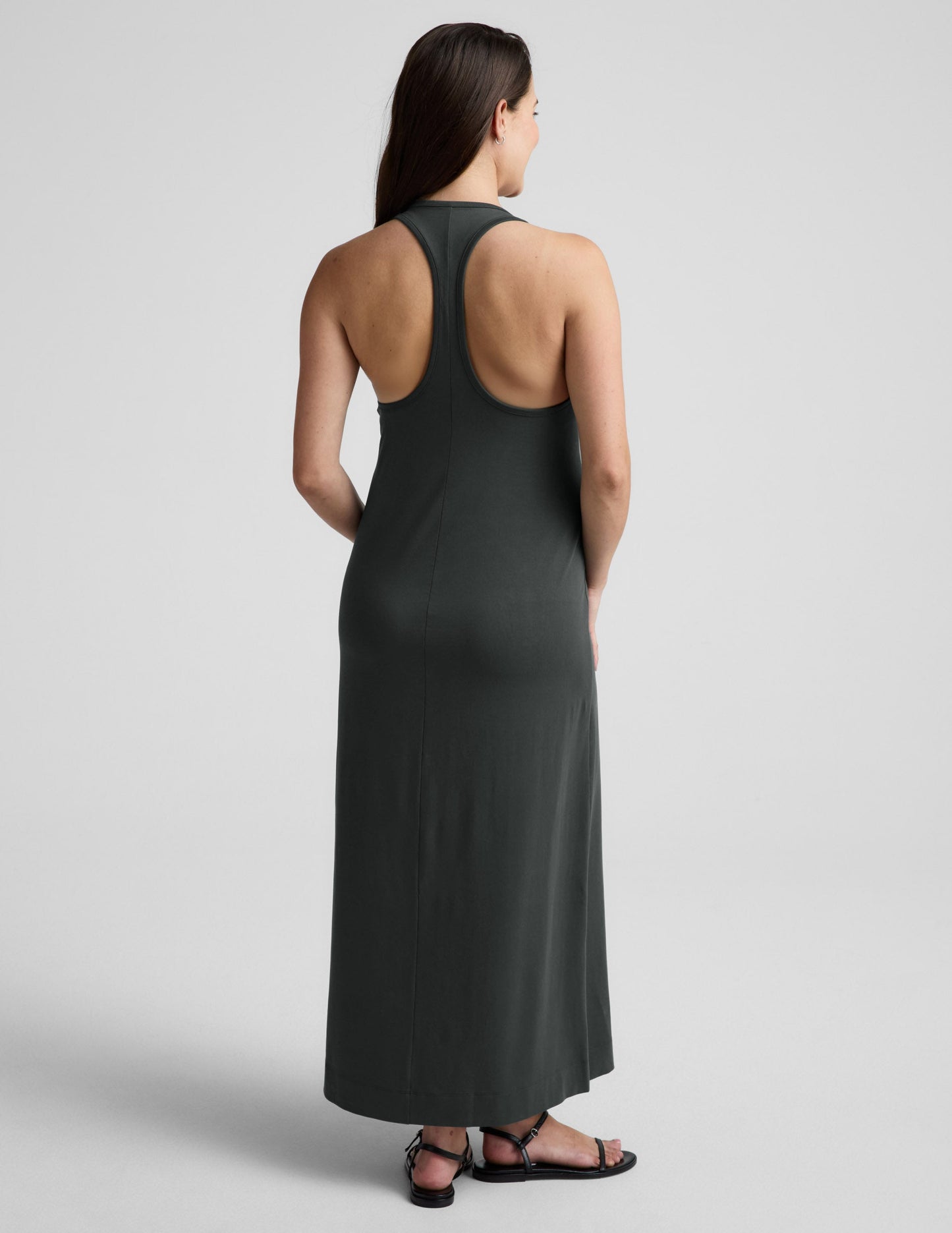 Beyond Yoga A Cut Above Racerback Maxi Dress